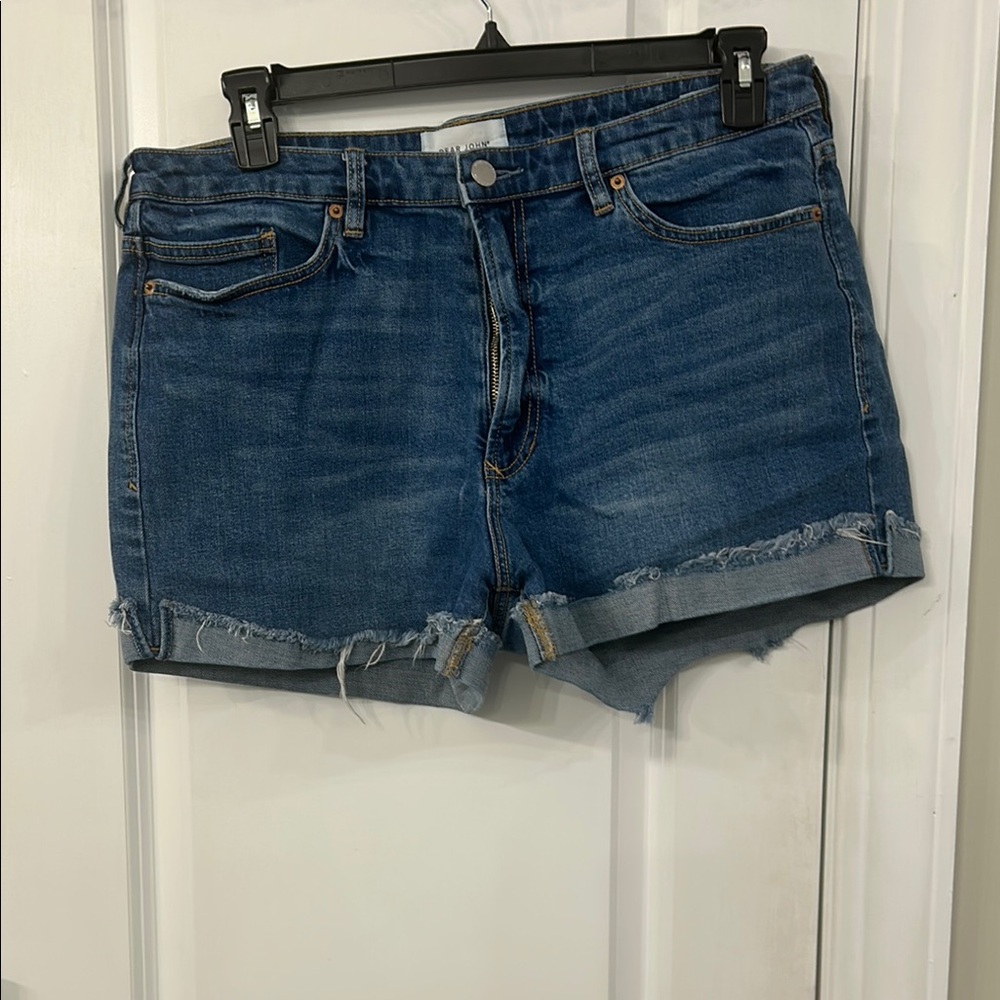 Women's Blue Denim Shorts